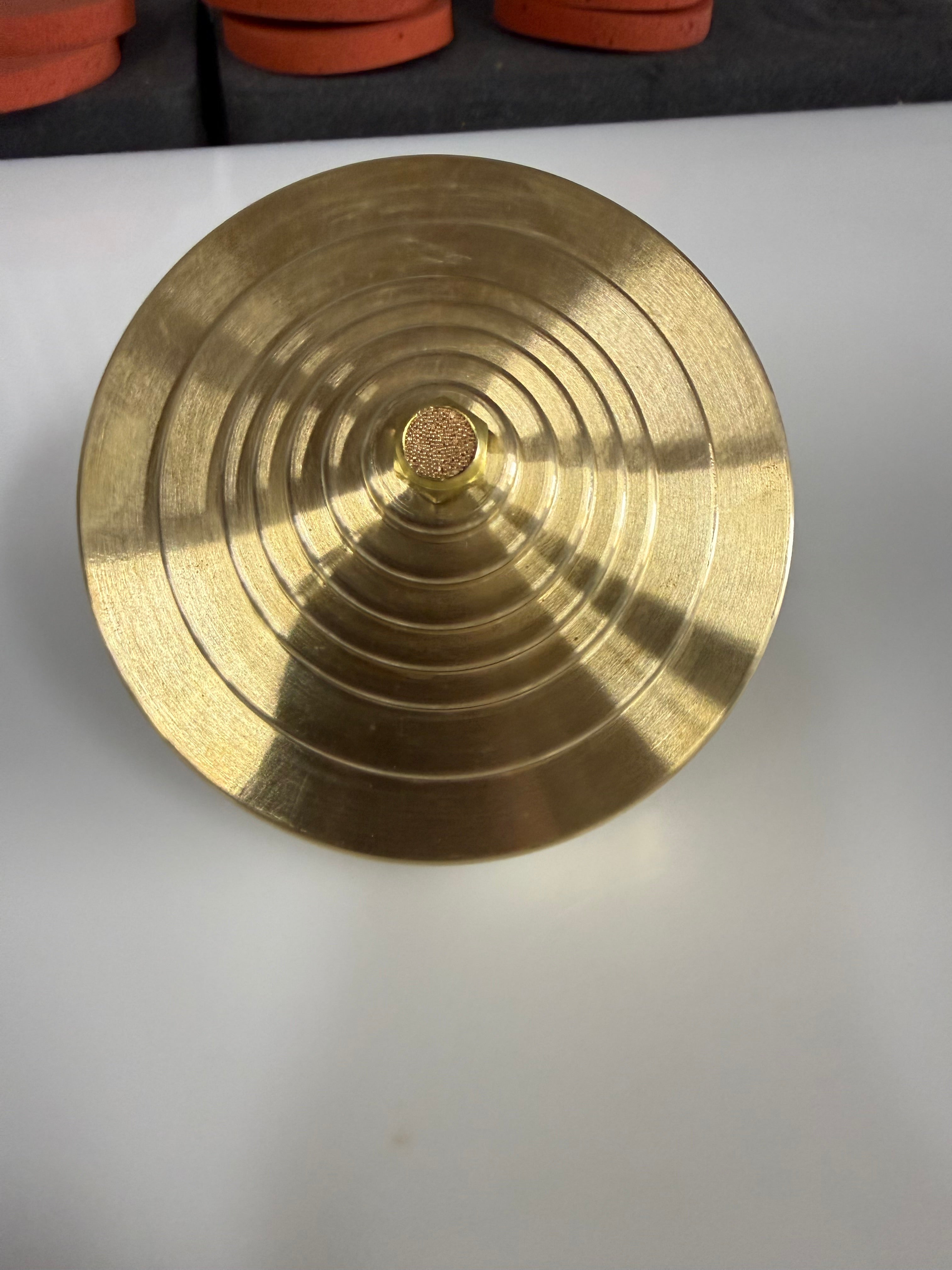 Brass Purge Tree – Sanitary Tube (0.065 Wall, Unpolished)