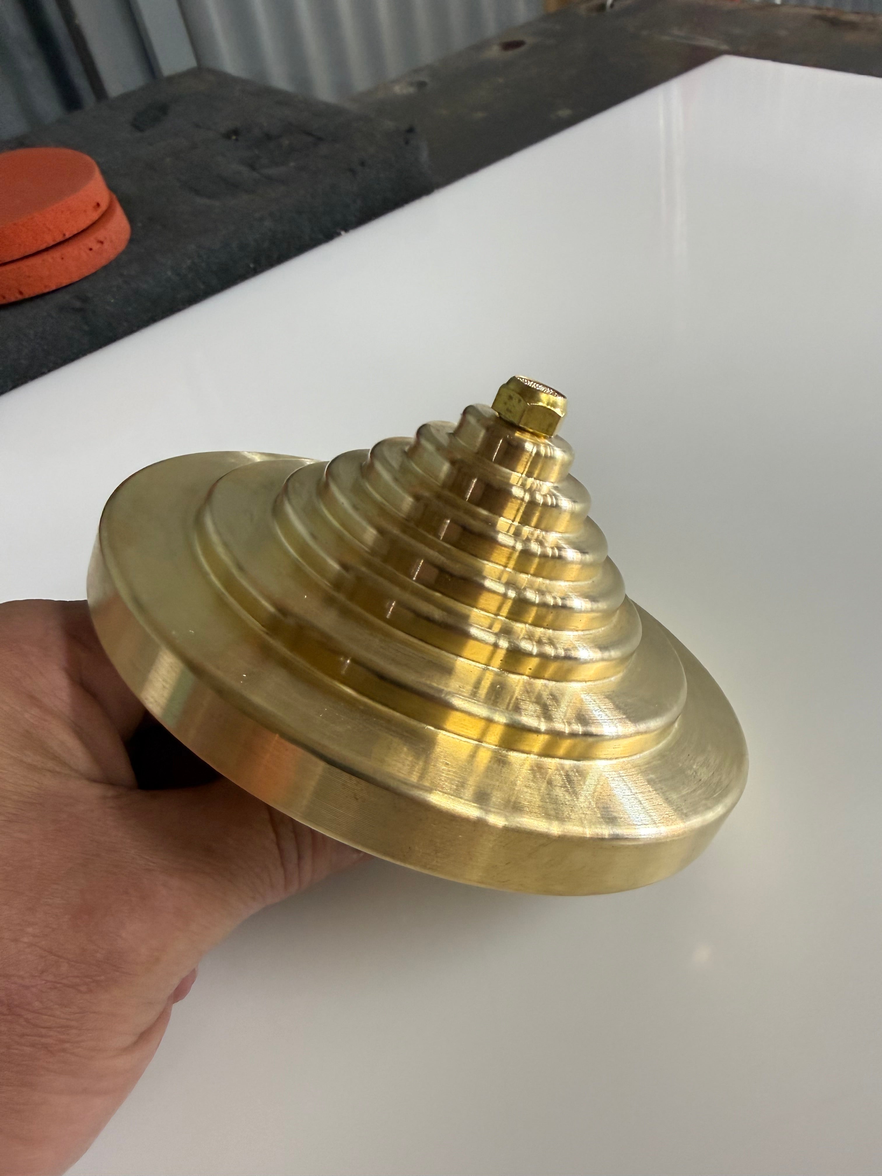 Brass Purge Tree – Sanitary Tube (0.065 Wall, Unpolished)