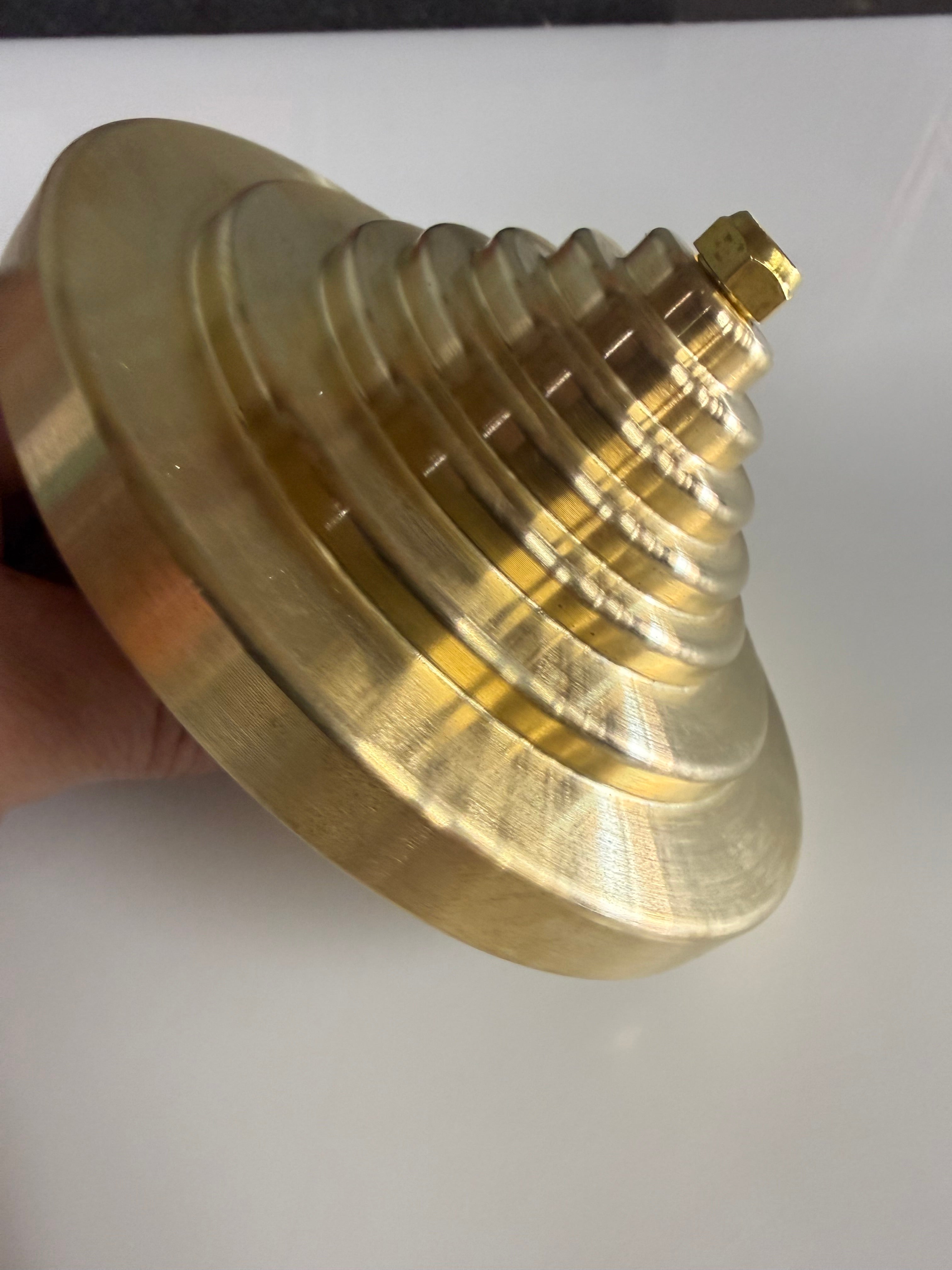 Brass Purge Tree – Sanitary Tube (0.065 Wall, Unpolished)