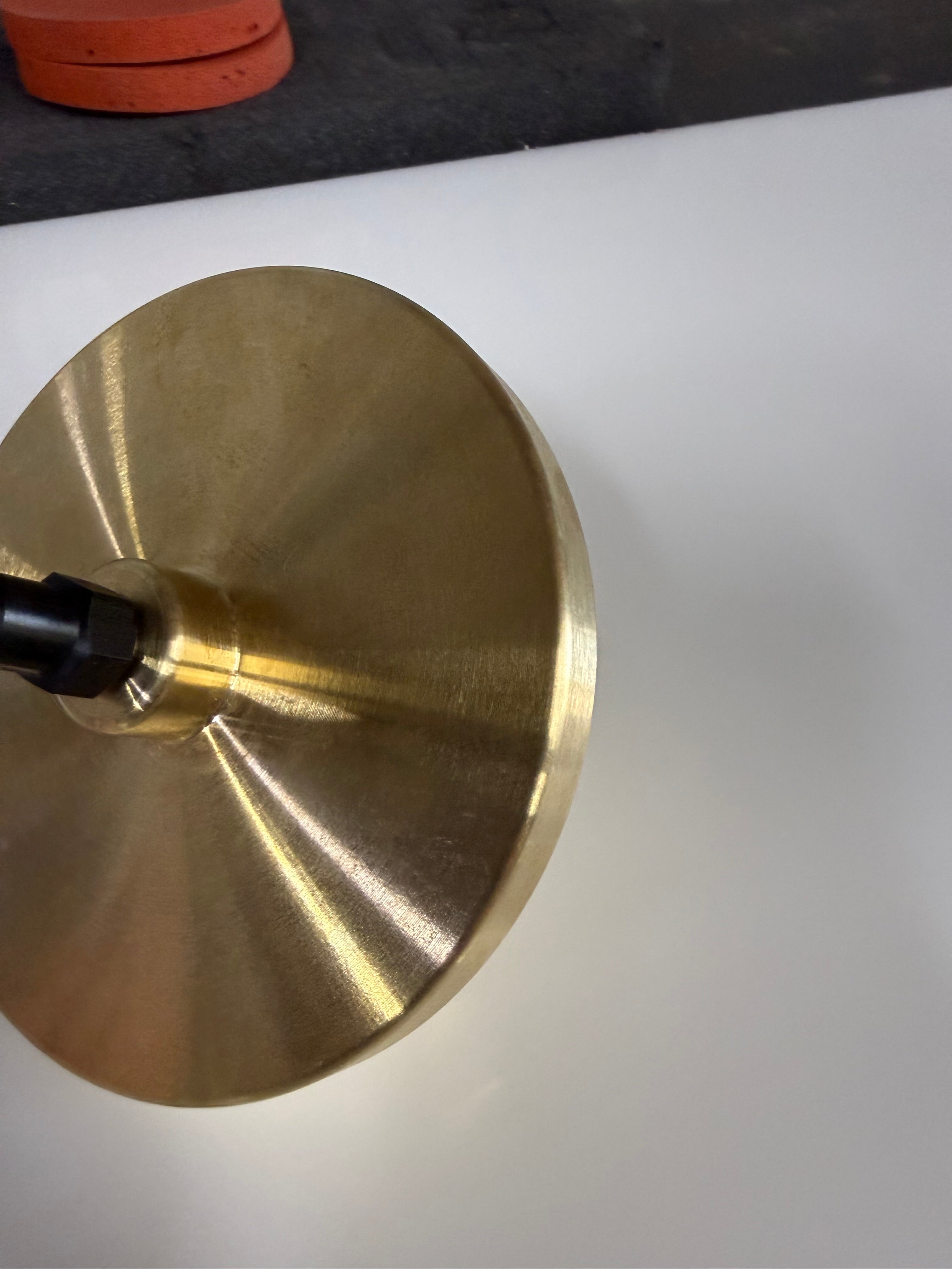 Brass Purge Tree – Sanitary Tube (0.065 Wall, Unpolished)