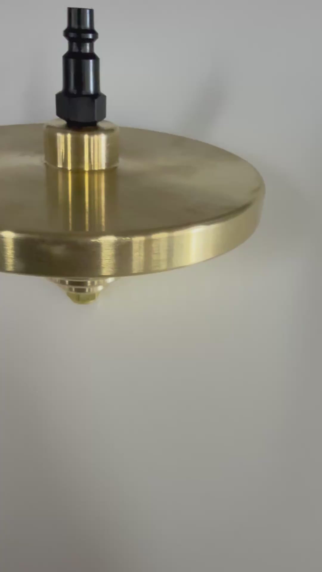 Brass Purge Tree – Sanitary Tube (0.065 Wall, Unpolished)