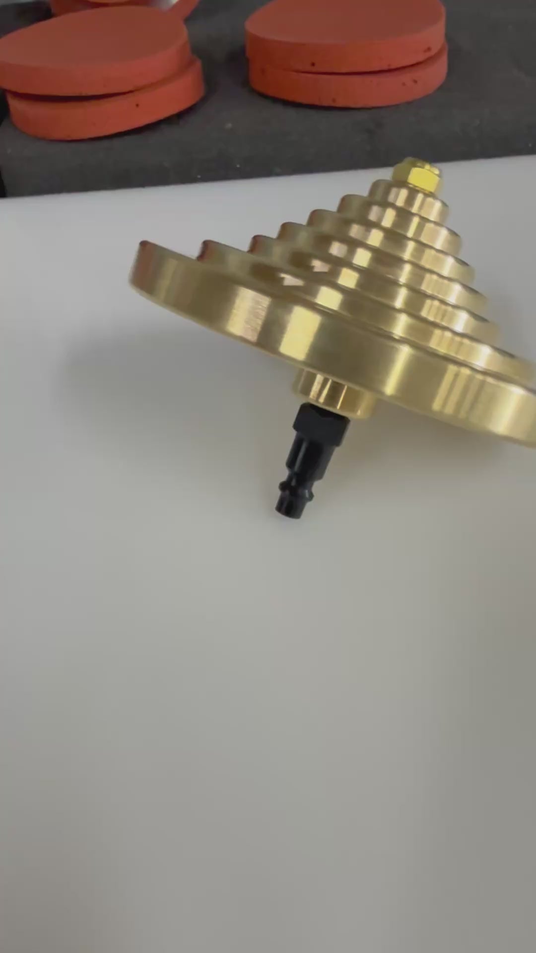 Brass Purge Tree – Sanitary Tube (0.065 Wall, Unpolished)