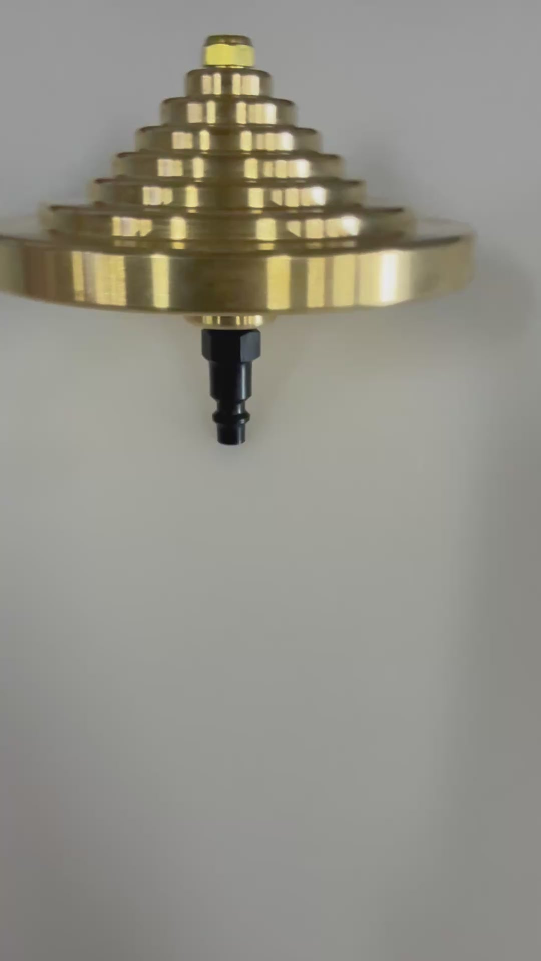 Brass Purge Tree – Sanitary Tube (0.065 Wall, Unpolished)